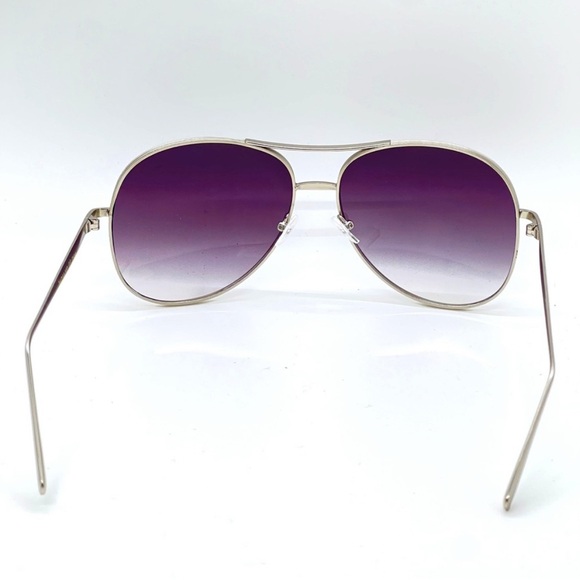 Purple Aviator Sunglasses